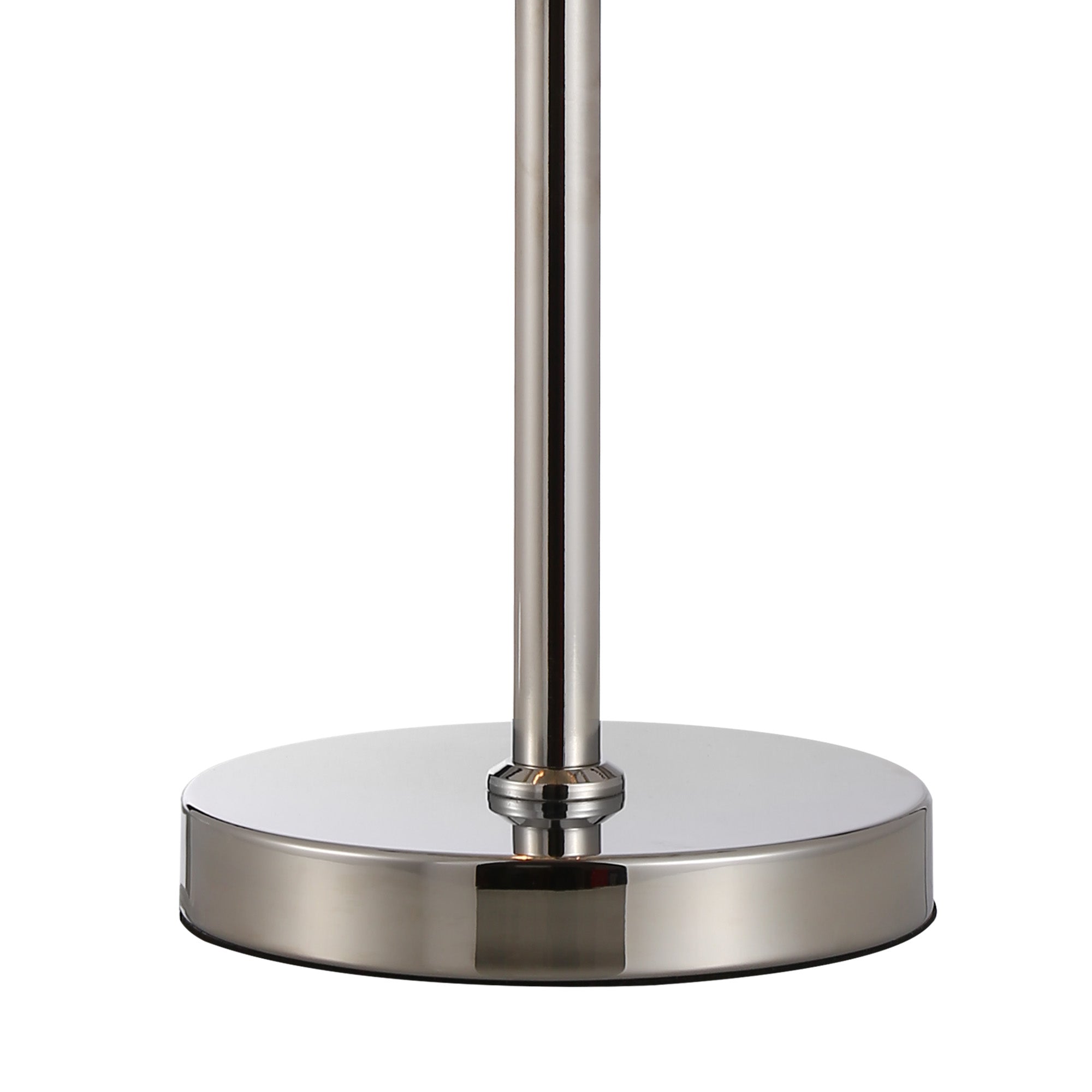 Lightologist Balmoral Table Lamp Polished Nickel / Clear LO191263