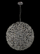 Lightologist Chakkar Pendant 1m Sphere 48 Light G9 Polished Chrome / Crystal LO199773