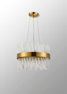 Lightologist Paddington 10 Light G9, Pendant Round, Brass / Clear LO19498BR/CL3