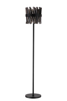 Lightologist Paddington 8 Light G9, Floor Lamp, Satin Black / Smoke LO19514BL/SM3