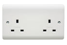 Crabtree Instinct 13A 2G Unswitched Socket Cr1257