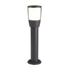 Searchlight Tucson Outdoor 1Lt Post (45Cm Height), Dark Grey, Clear/White Shade 0598-450Gy