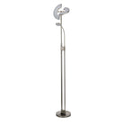 Searchlight Gio Led Mother & Child Floor Lamp Satin Nickel & Chrome 1024Sncc