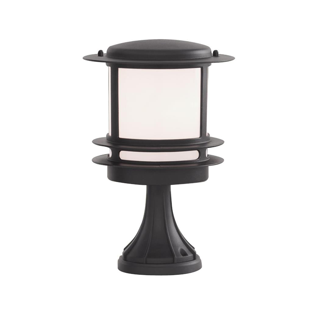 Searchlight Stroud Bollard/Post Lamp - Black Aluminium 1264