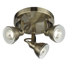 Searchlight Focus - 3Lt Spotlight Disc, Antique Brass 1543Ab