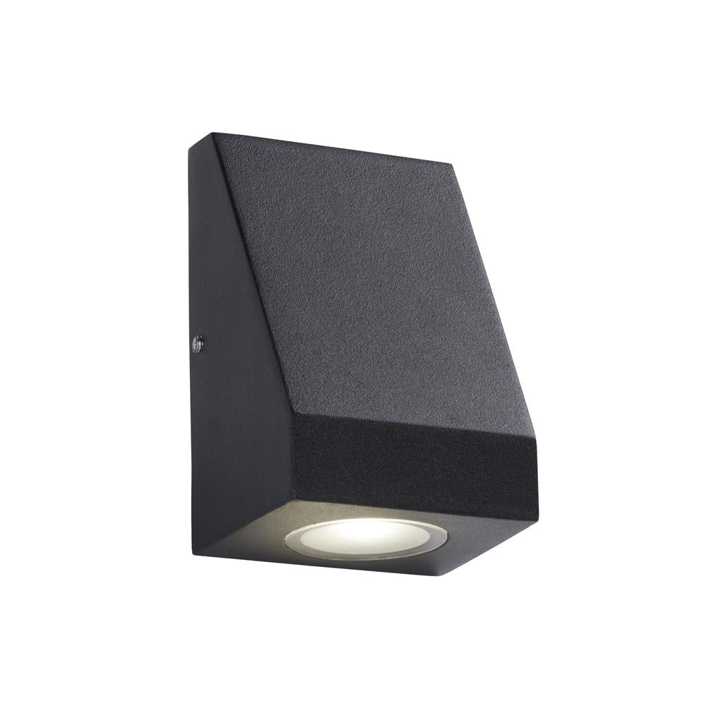 Searchlight Outdoor Led 1Lt Wall Light - Frosted Glass 2041-1Bk