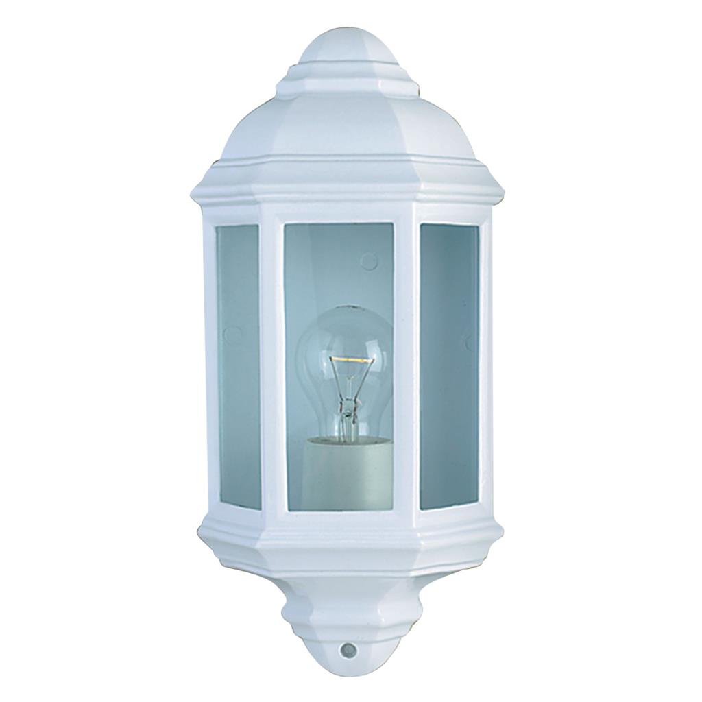 Searchlight Outdoor & Porch Wall Light White Flush 280Wh