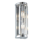 Saxby Lighting Crystal 2lt wall IP44 18W 39629