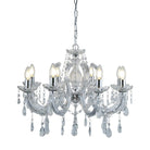 Searchlight Marie Therese - 8Lt Ceiling, Chrome, Clear Crystal Glass 399-8