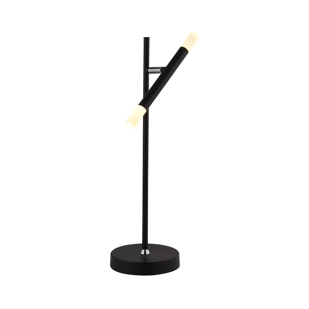 Searchlight Wands 1Lt Led Table Lamp - Black 4867Bk