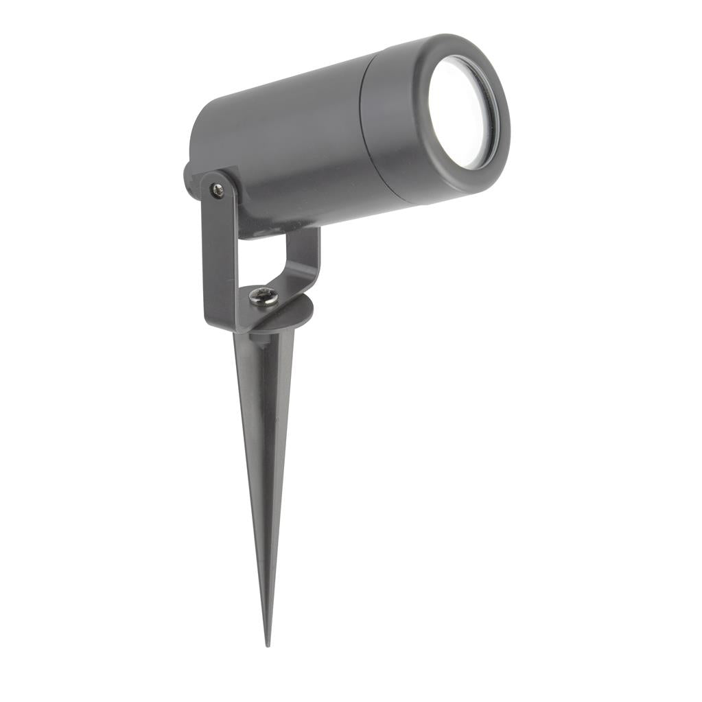 Searchlight Outdoor Garden Spike - Grey Polycarbonate 5010Gy
