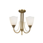 Endon Haughton 3lt Semi flush Light 601-3AN