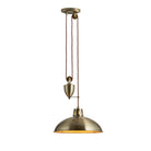 Endon Polka 1lt Pendant Light POLKA-AB