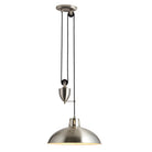 Endon Polka 1lt Pendant Light POLKA-SN