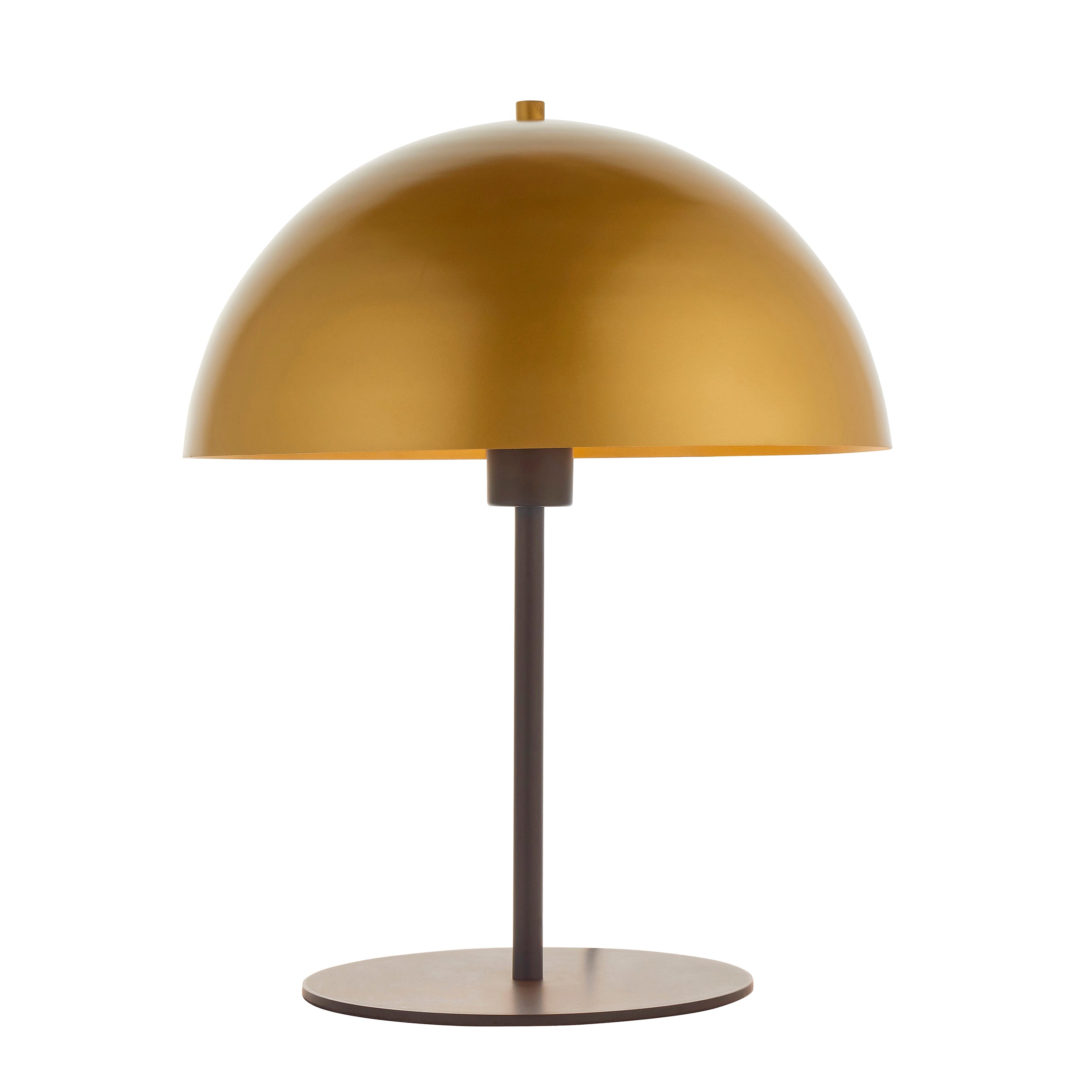 Lightologist Soft gold & dark bronze effect paint Complete Table Light WIN1392695