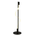 Searchlight Serpent 1Lt Led Floor Lamp, Black With Acrylic 57213Bk