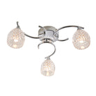 Endon Boyer 3lt Semi flush Light BOYER-3CH