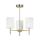 Endon Brio 3lt Semi flush Light BRIO-3AB