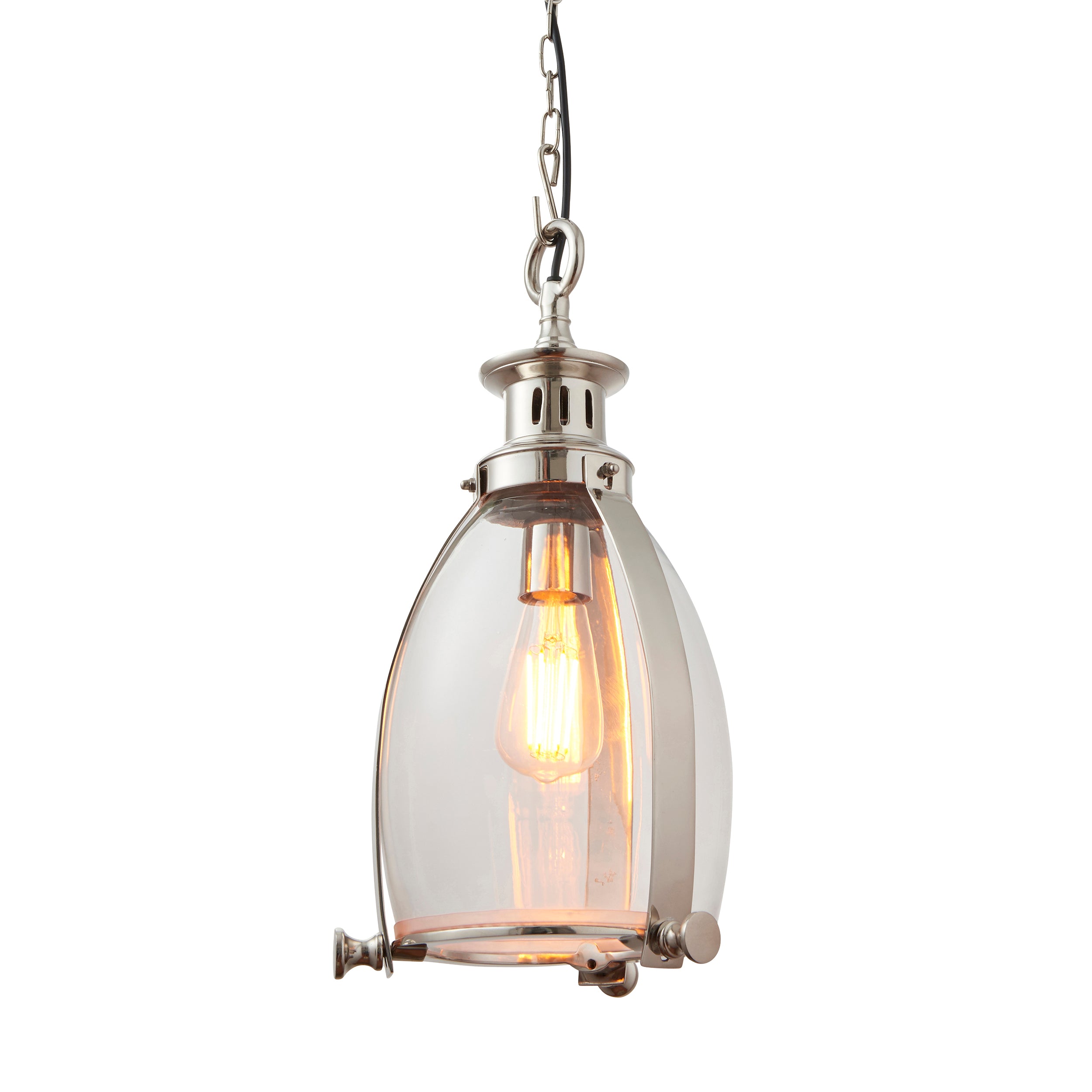 Endon Storni 1lt Pendant Light EH-STORNI-S