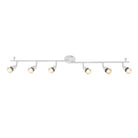 Saxby Lighting Amalfi 6lt bar white 35W 61002