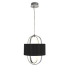 Searchlight Madrid Led Pendant With Black Shade 62802Cc