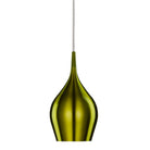 Searchlight Vibrant 1Lt Green Pendant - Dia 12Cm 6461-12Gr