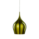 Searchlight Vibrant 1Lt Green Pendant - Dia 26Cm 6461-26Gr