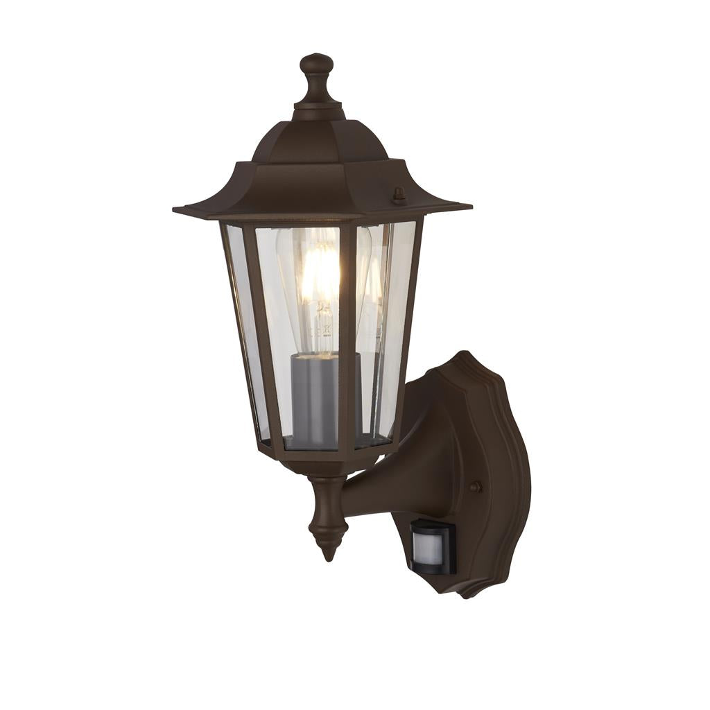 Searchlight Outdoor Wall Light, Rust Brown 68001Rus