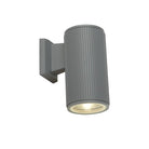 Searchlight Outdoor 1Lt Wall/Porch Light - Grey With Clear Glass Diffuser 6871Gy