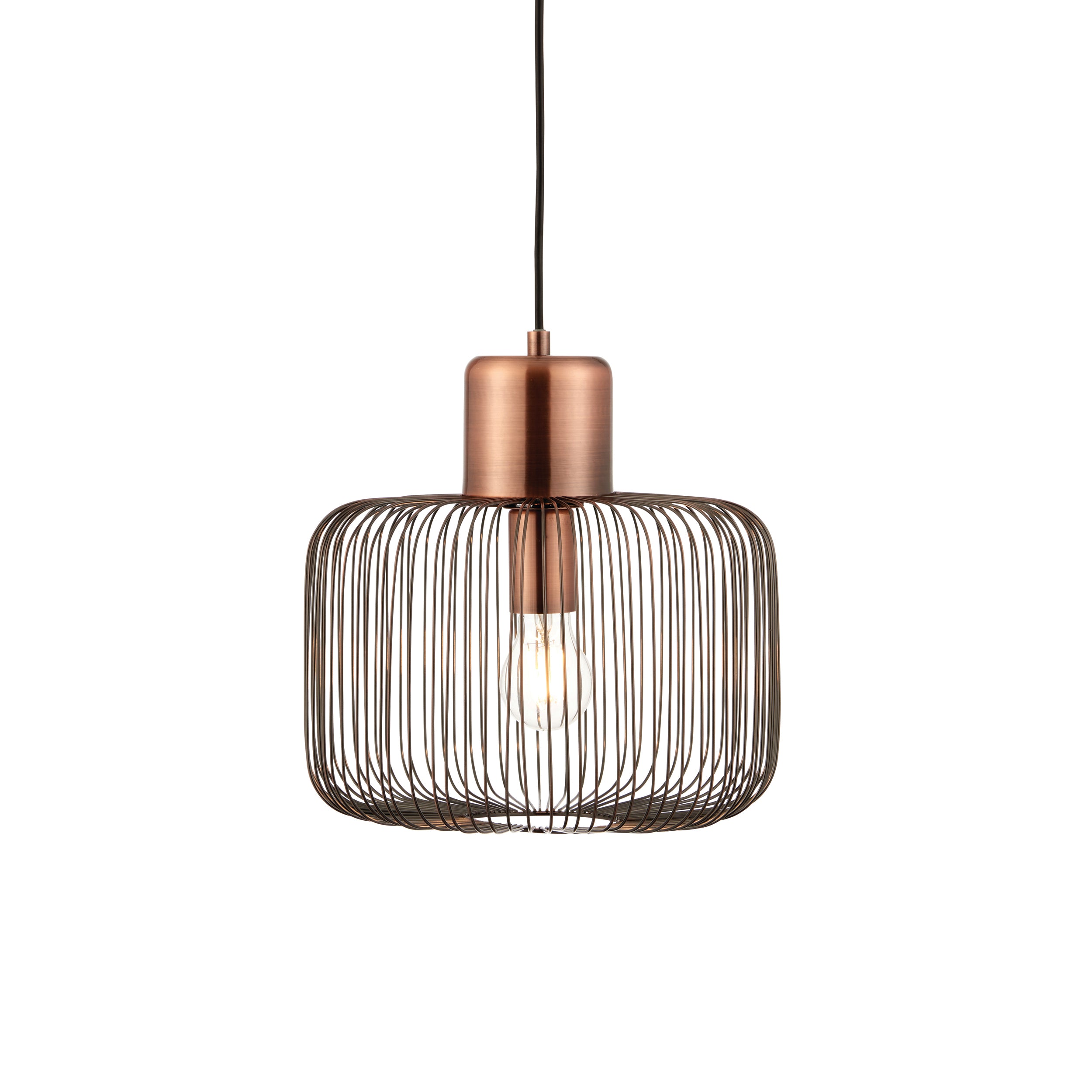 Endon Nicola 1lt Pendant Light 68986