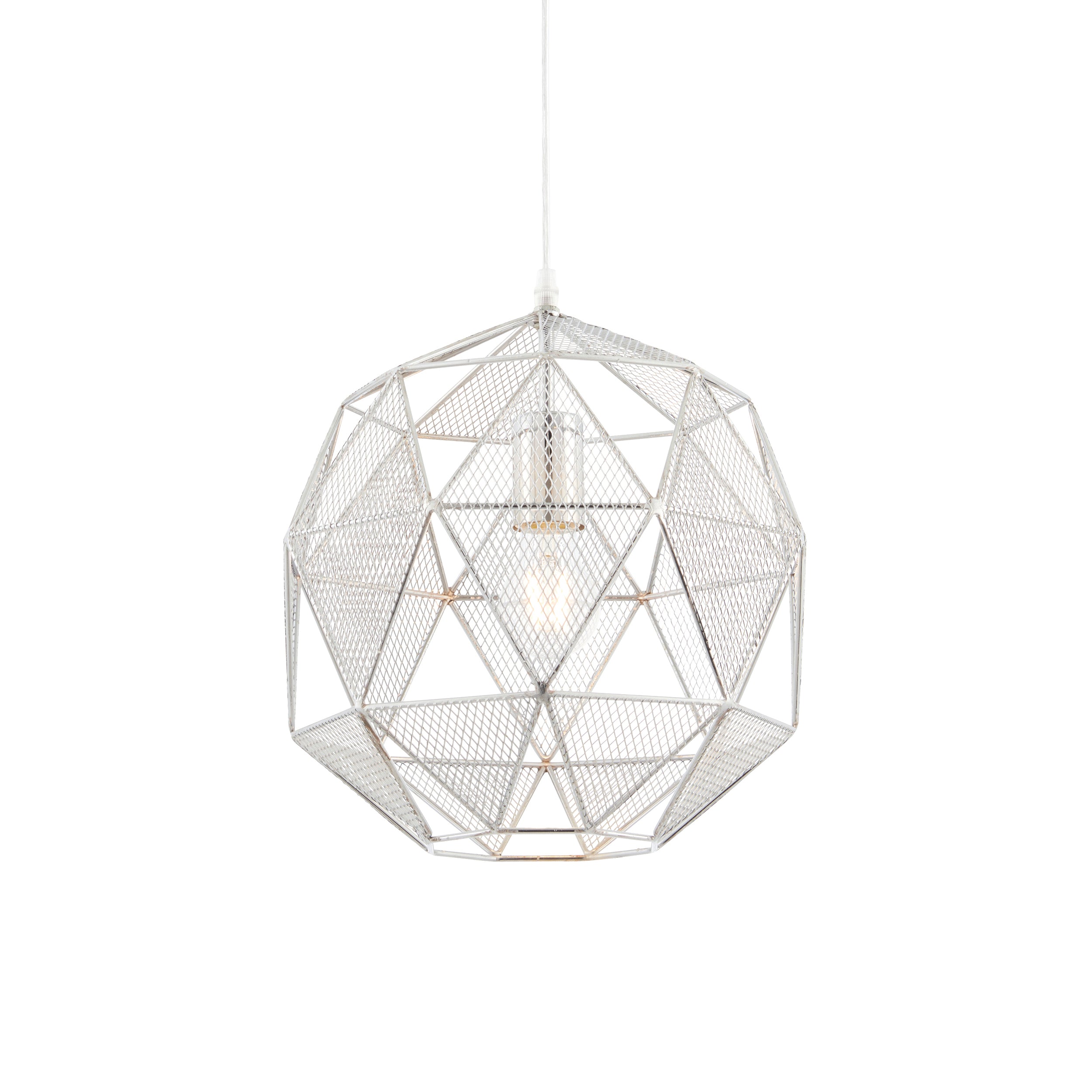 Endon Armour 1lt Pendant Light 72817