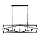 Searchlight Chassis 5Lt Black Pendant 7335-5Bk