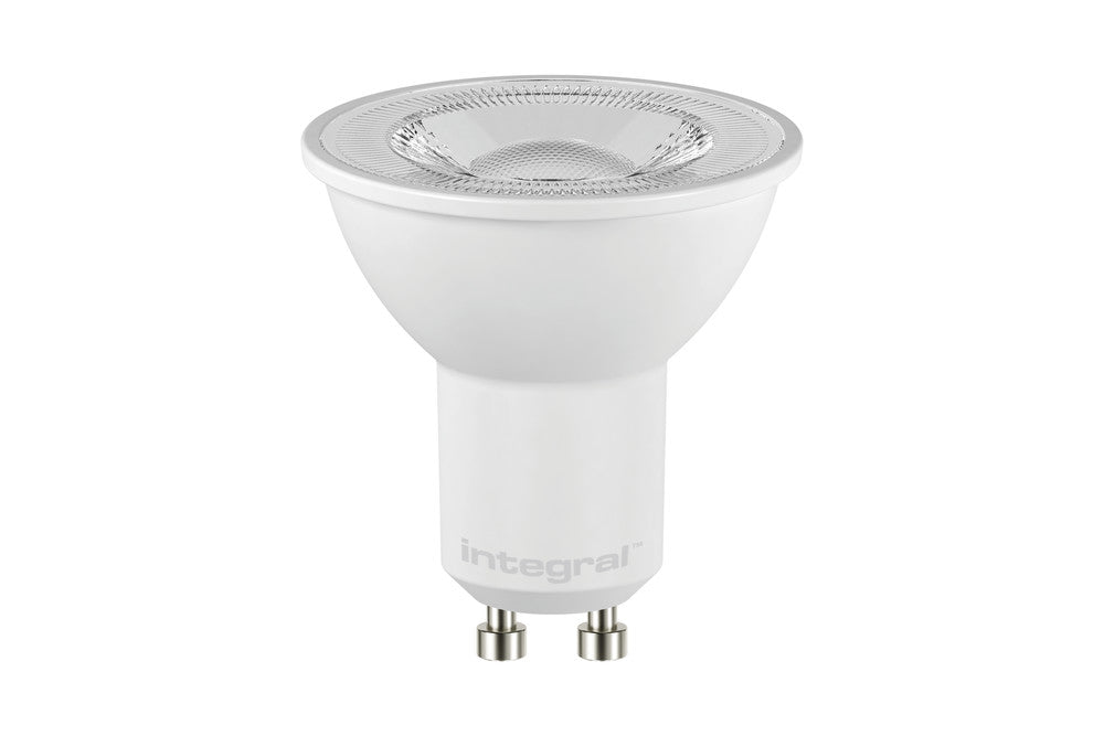 GU10 LED Lamp 600LM 5.7W Warm White 3000K DIMMABLE 36 BEAM INTEGRAL ILGU10DD120