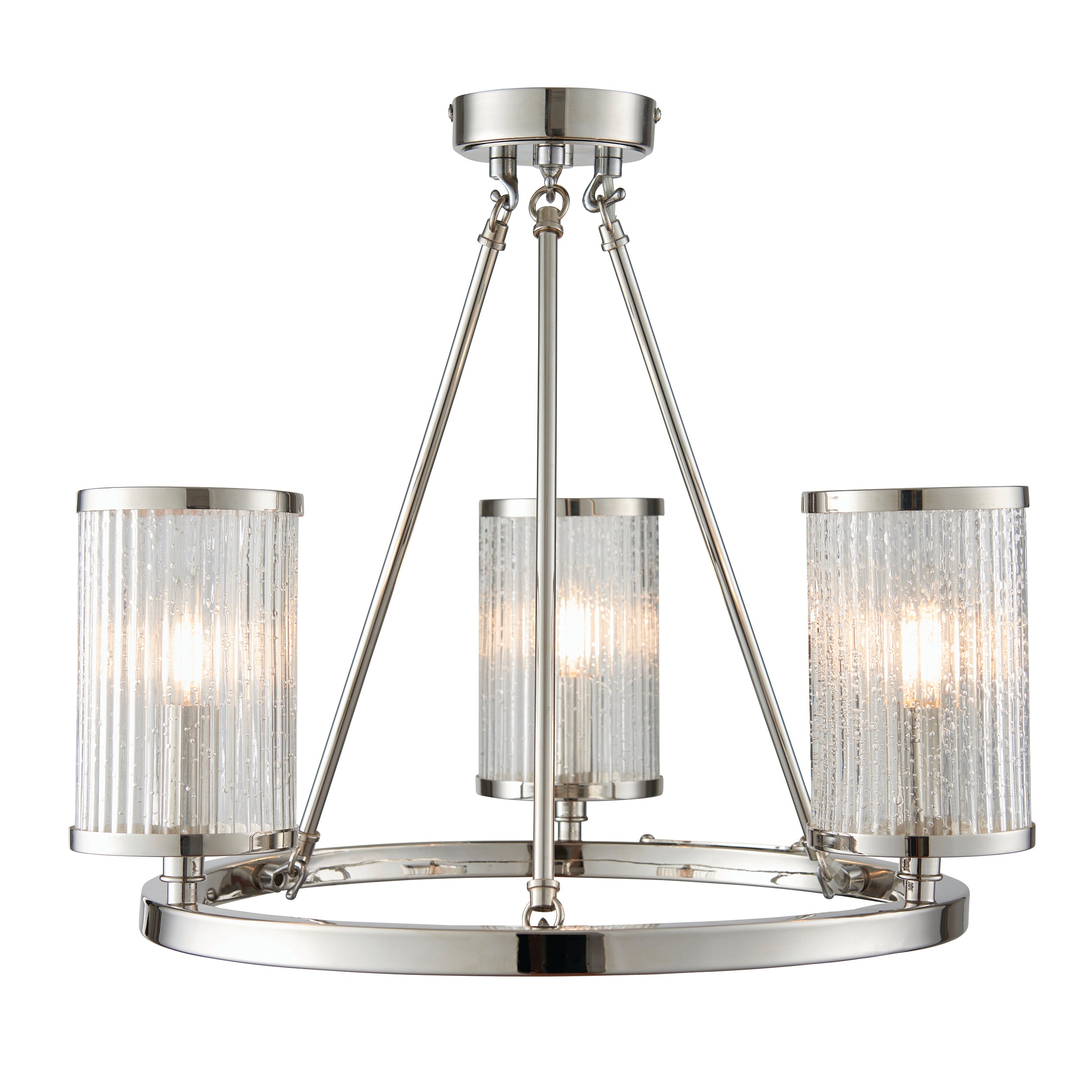 Endon Easton 3lt Semi flush Light 76261