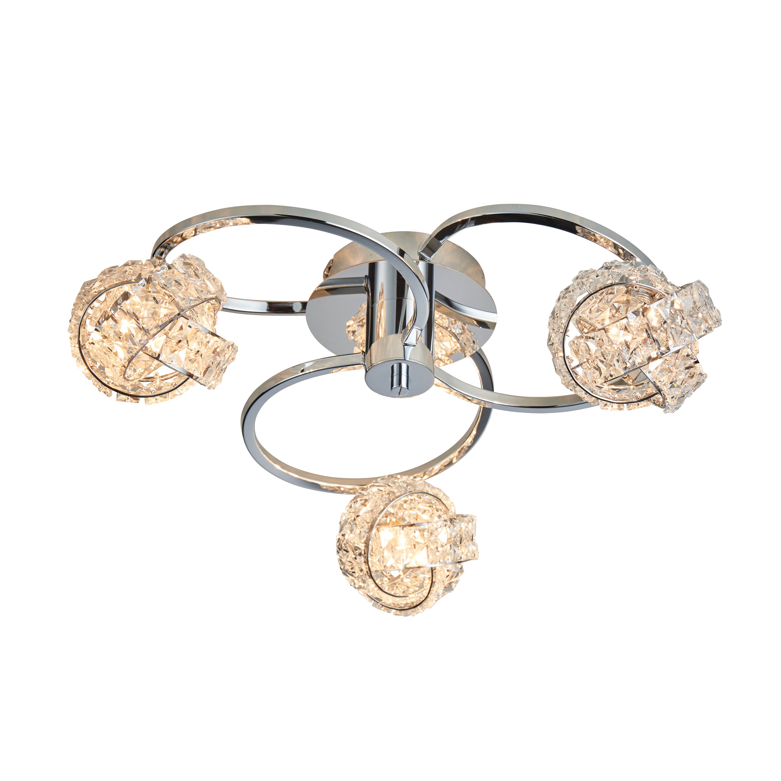 Endon Talia 3lt Semi flush Light 76285