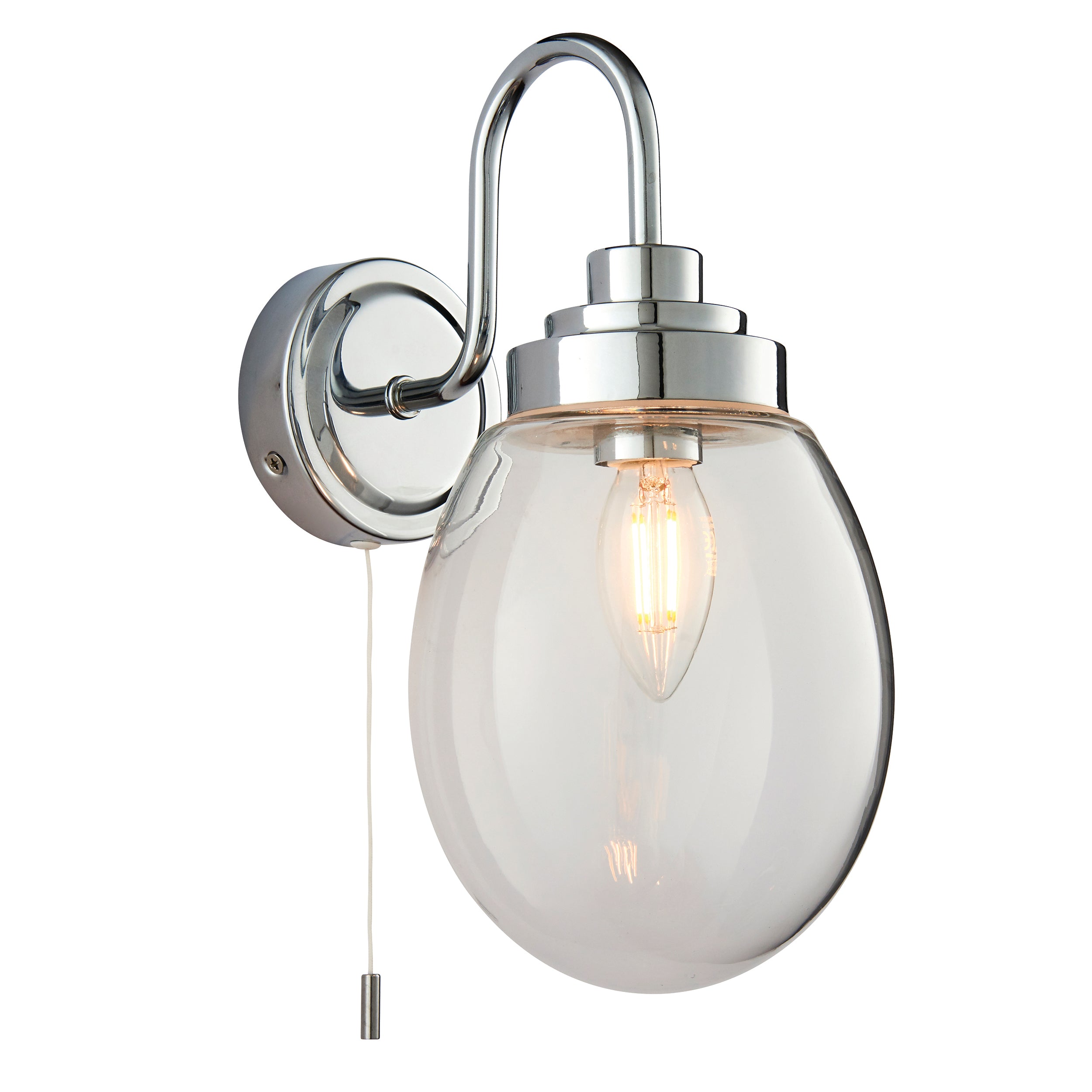 Endon Hampton 1lt Wall Light 76304