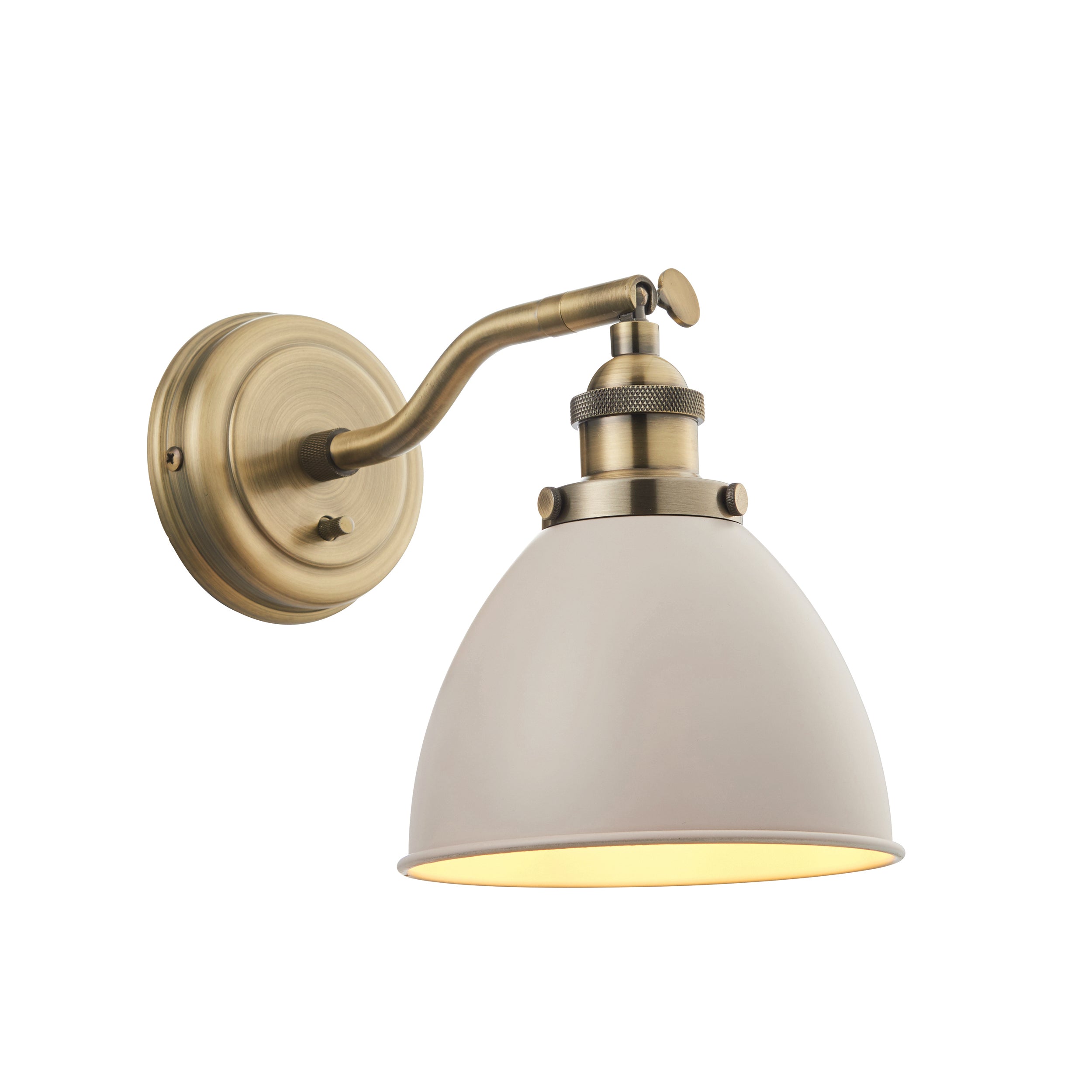 Endon Franklin 1lt Wall Light 76330