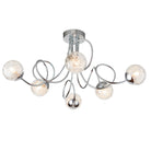 Endon Auria 6lt Semi flush Light 76349