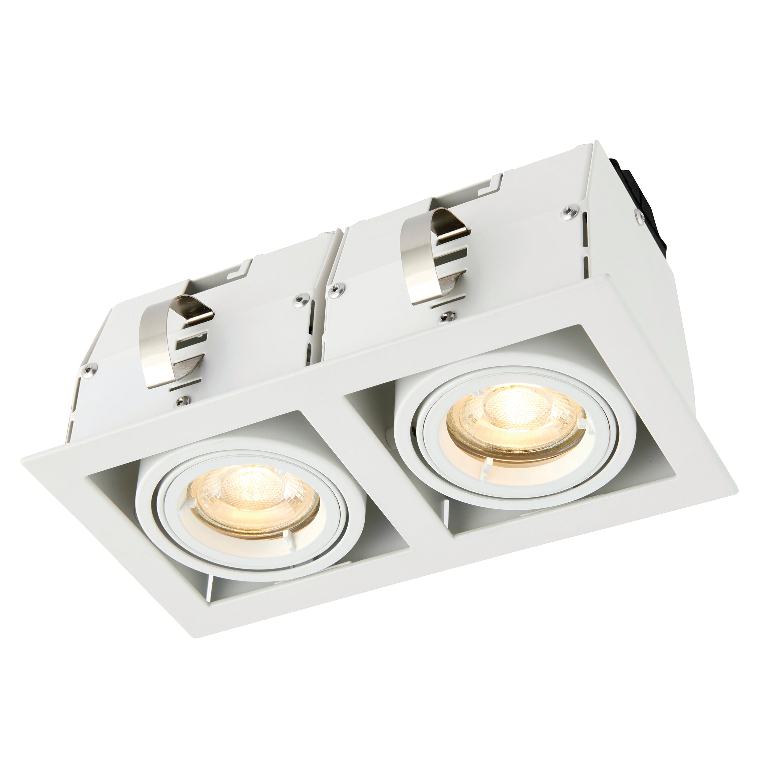 Saxby Lighting Garrix white Twin 50W 78534