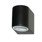 Searchlight Led Outdoor & Porch (Gu10 Led) Ip44 Wall Light 1Lt Black Bulbs Not Inc 8008-1Bk-Led