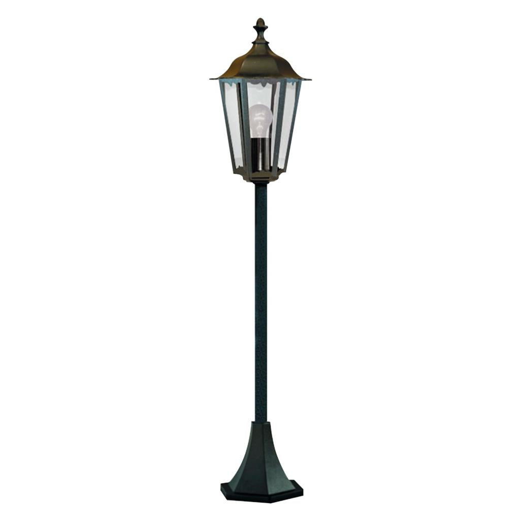Searchlight Alex Outdoor Post Lamp - 1Lt Black Ht105 82504Bk