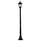 Searchlight Alex Outdoor Post Lamp - 1Lt Black Ht183Cm 82508Bk