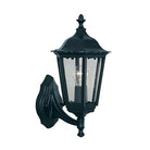 Searchlight Alex Outdoor Wall Light - 1Lt Black Uplight 82530Bk