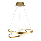 Searchlight Float Led Gold Leaf Pendant 8761Go