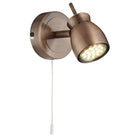 Searchlight Jupiter 1Lt Antique Copper Spotlight 8811Cu