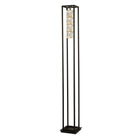 Searchlight Elevator 1Lt Floor Lamp - With Matt Black Frame. 89563Bk