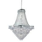 Searchlight Versailles -  19Lt (Dia 1022Cm) Clear Crystal Chandelier, Chrome Frame 9112-102Cc