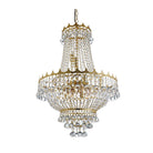 Searchlight Versailles  - 9Lt 52Cm Gp Crystal Chandelier 9112-52Go