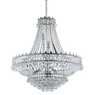 Searchlight Versailles -  13Lt (Dia 82Cm) Clear Crystal Chandelier, Chrome Frame 9112-82Cc