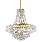 Searchlight Versailles -  13Lt (Dia 82Cm) Clear Crystal Chandelier, Gold Frame 9112-82Go